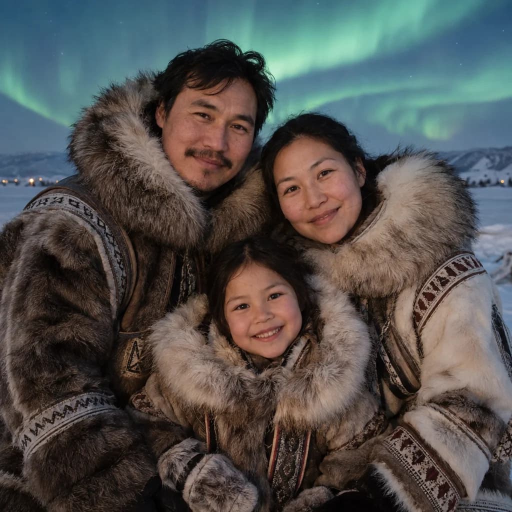 Arctic Aurora Glow theme preview
