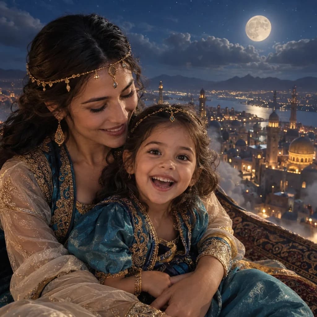 Arabian Magic theme preview
